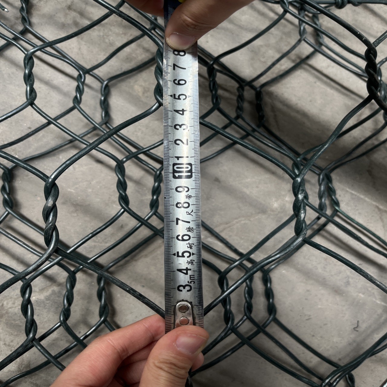 Woven Wire Mesh Galvanized Gabion Boxes 1m X 1m X 1m For River Protection