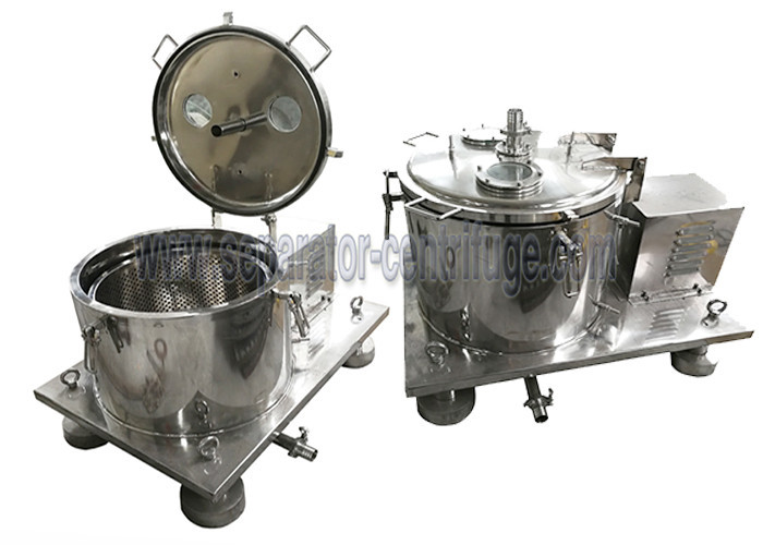 Canna Bis Extraction Chemical Centrifuge Equipment / Ethanol Extraction Machine