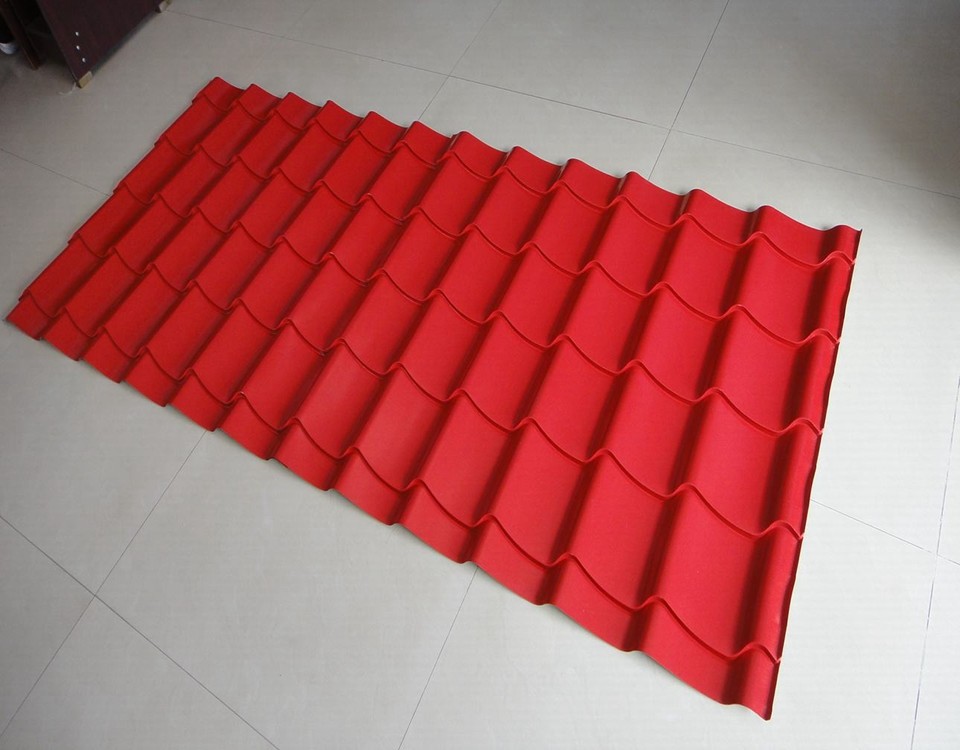 Produce roof tile forming machine/Glazed tile making machine/Steel sheet roll former