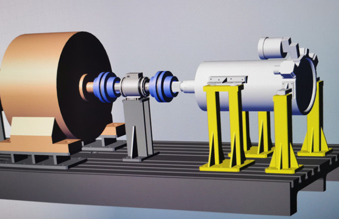 SSCH90 90KW 215Nm 15000rpm Motor Test Bench Small Stand System