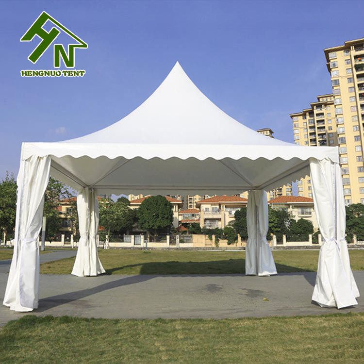 Aluminum Alloy Frame White Canopy 5X5m Pagoda Event Tent For Sale