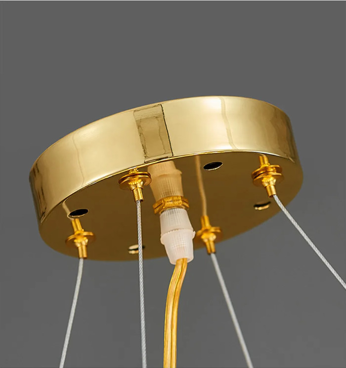 Customized Smoked Glass Cluster Pendant Light 110V - 240V