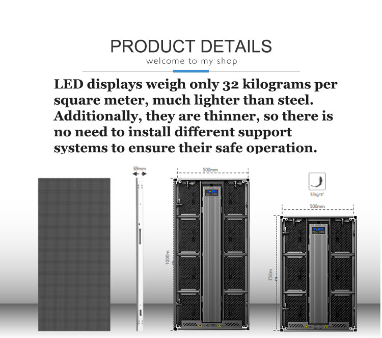 140° View Angle P2.9mm LED Display Panels For Outdoor Advertising Billboard Screen
