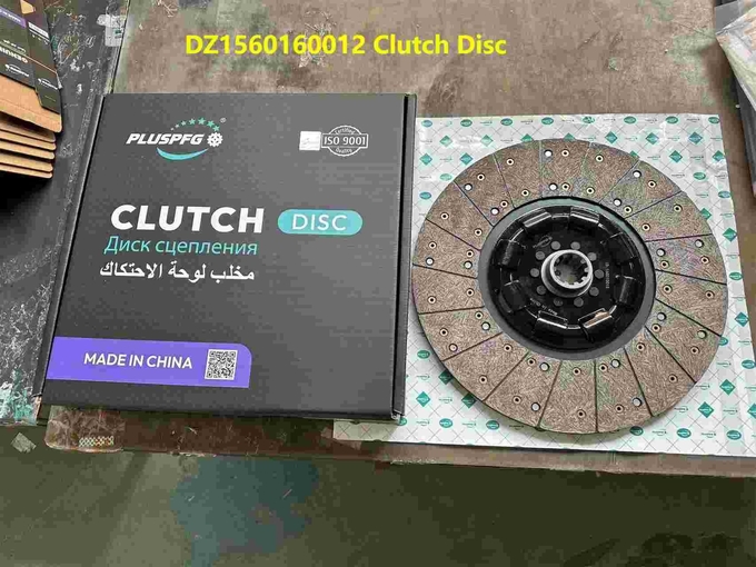 DZ1560160012 430 Shacman Truck Parts Clutch Disc / Driven Disc Assembly Wp10
