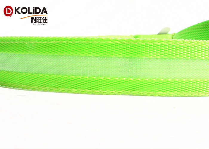 USB Rechargeable 47.2 Inch 120cm Led Light Dog Leash Night Safety Pet Leash Neon Green