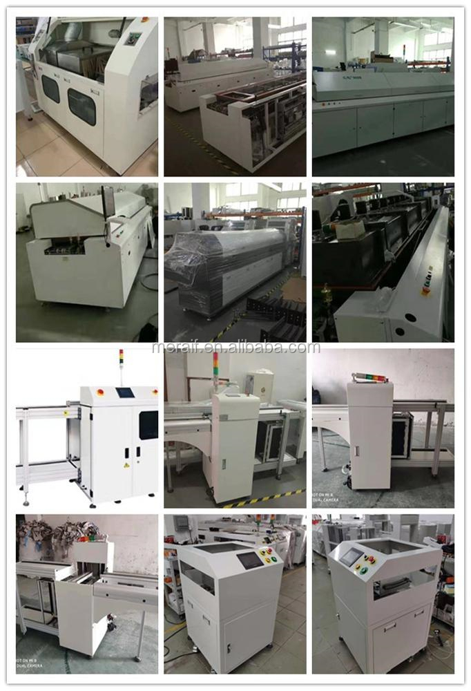 Automatic SMT PCB magazine loader pcb unloader with PLC central control