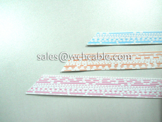 UL20080 Low Voltage PVC Flat Ribbon Cable Rated 60, 80, 90 or 105 deg C 30V