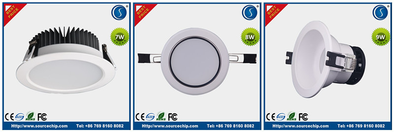 8 inch recessed led down light supplier - LED downlight wholesale