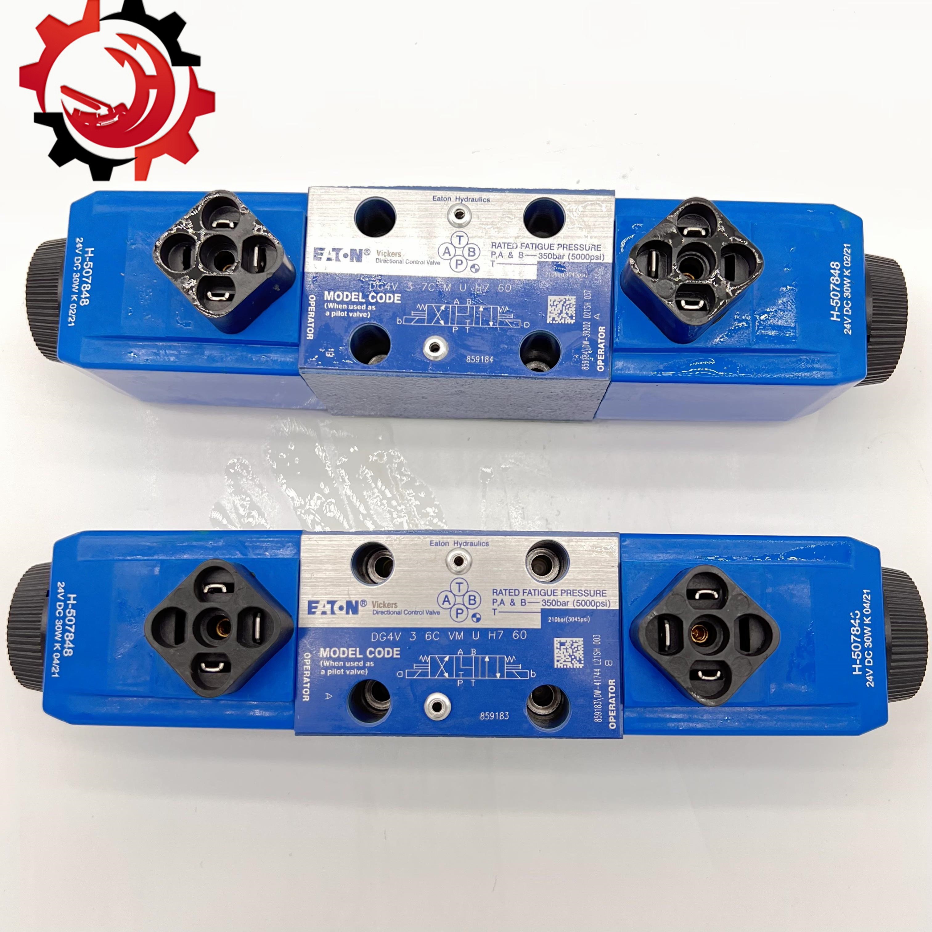 DG4V-3-6C-M-U-H7-60 Concrete Pump Truck Parts ETN Vickers Solenoid Valve B220400000117