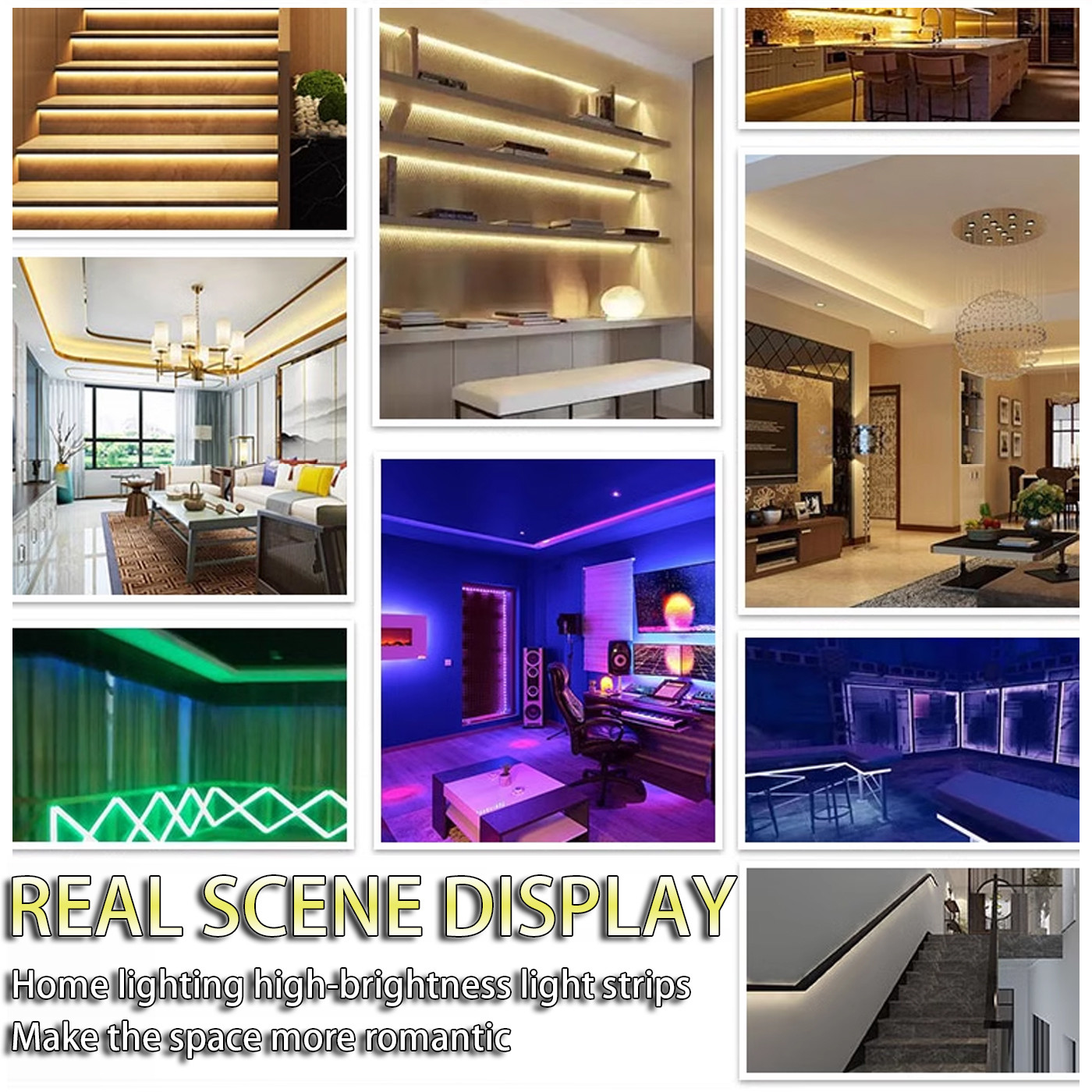 Self-Adhesive Cob Light Strip Low Voltage 12V/24V Ultra-Thin LED Soft Light Strip Led Flexible Strip Lights