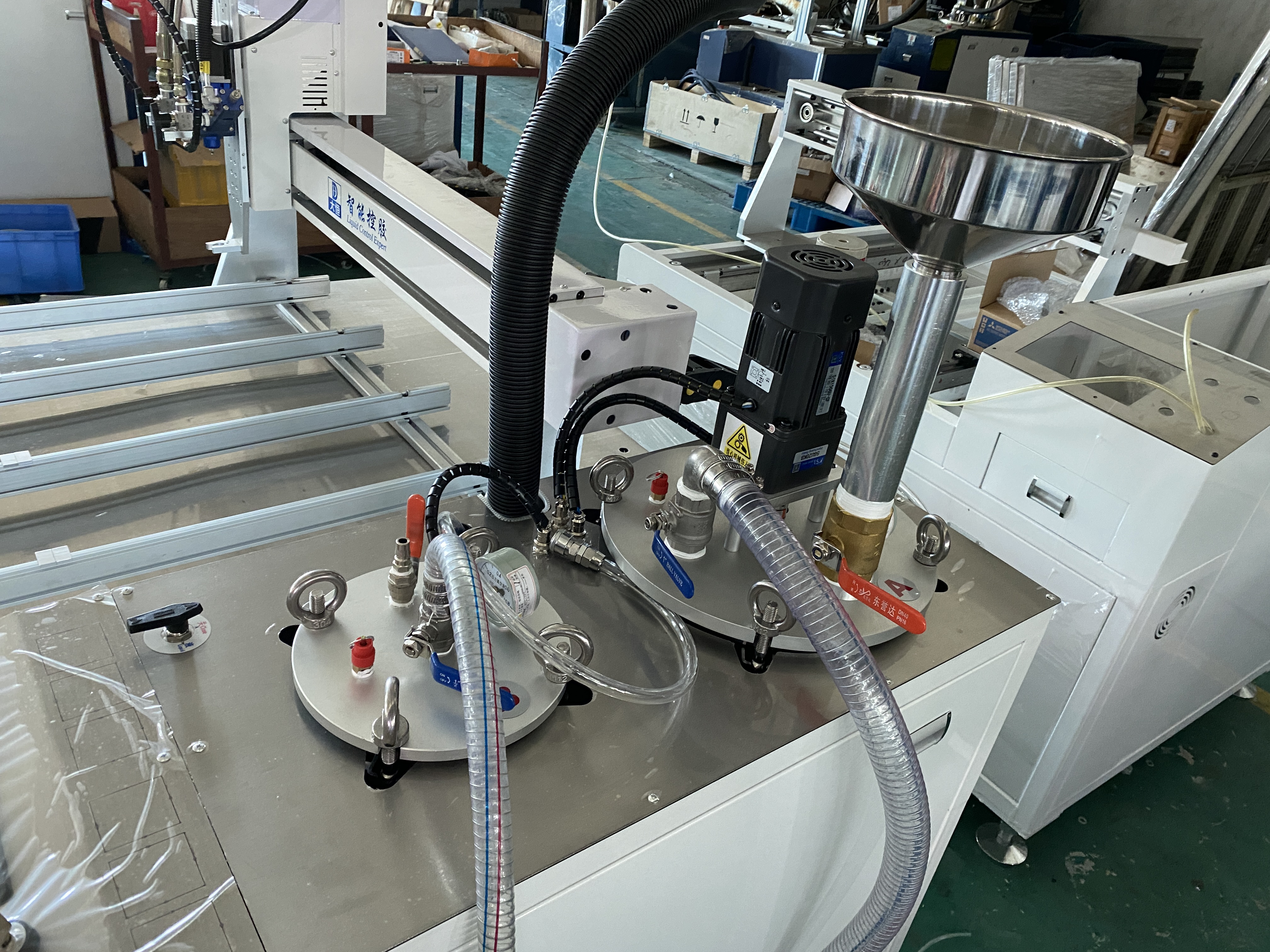 High Precision Auto Glue Dispensing Machine For Large Scale Glue Application