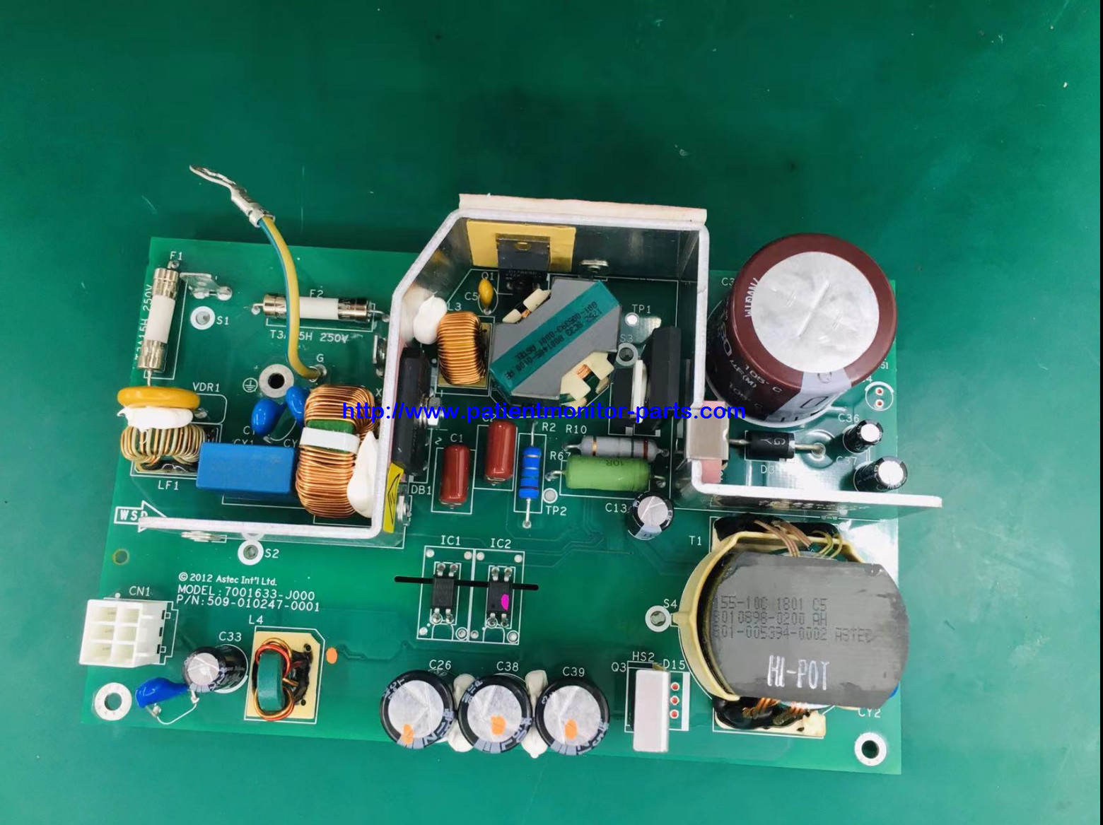 Model 7001633-J000 Medical Parts IntelliVue MX400 MX450 Patient Monitor Power Board PN509-010247-0001