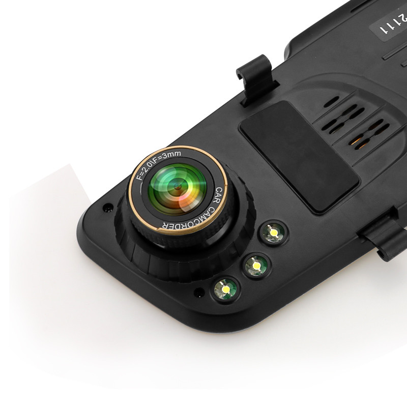 5" TFT LCD Screen Dual Record Parking Sensor DVR with Tracking Line and Voice Warning & Image Displaying 140 angle