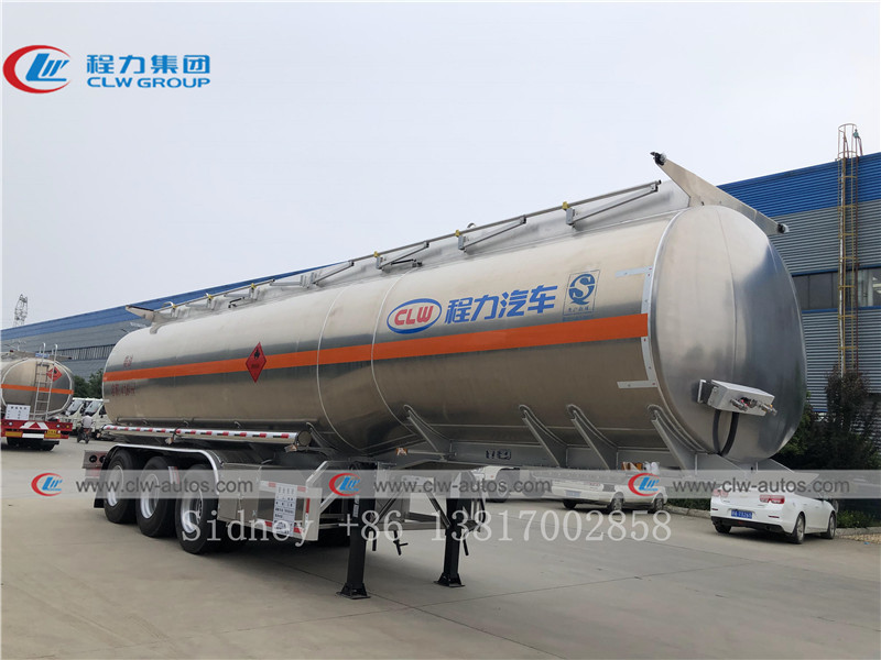 3 Axle 42CBM Aluminium Alloy CS SS Diesel Transport Truck
