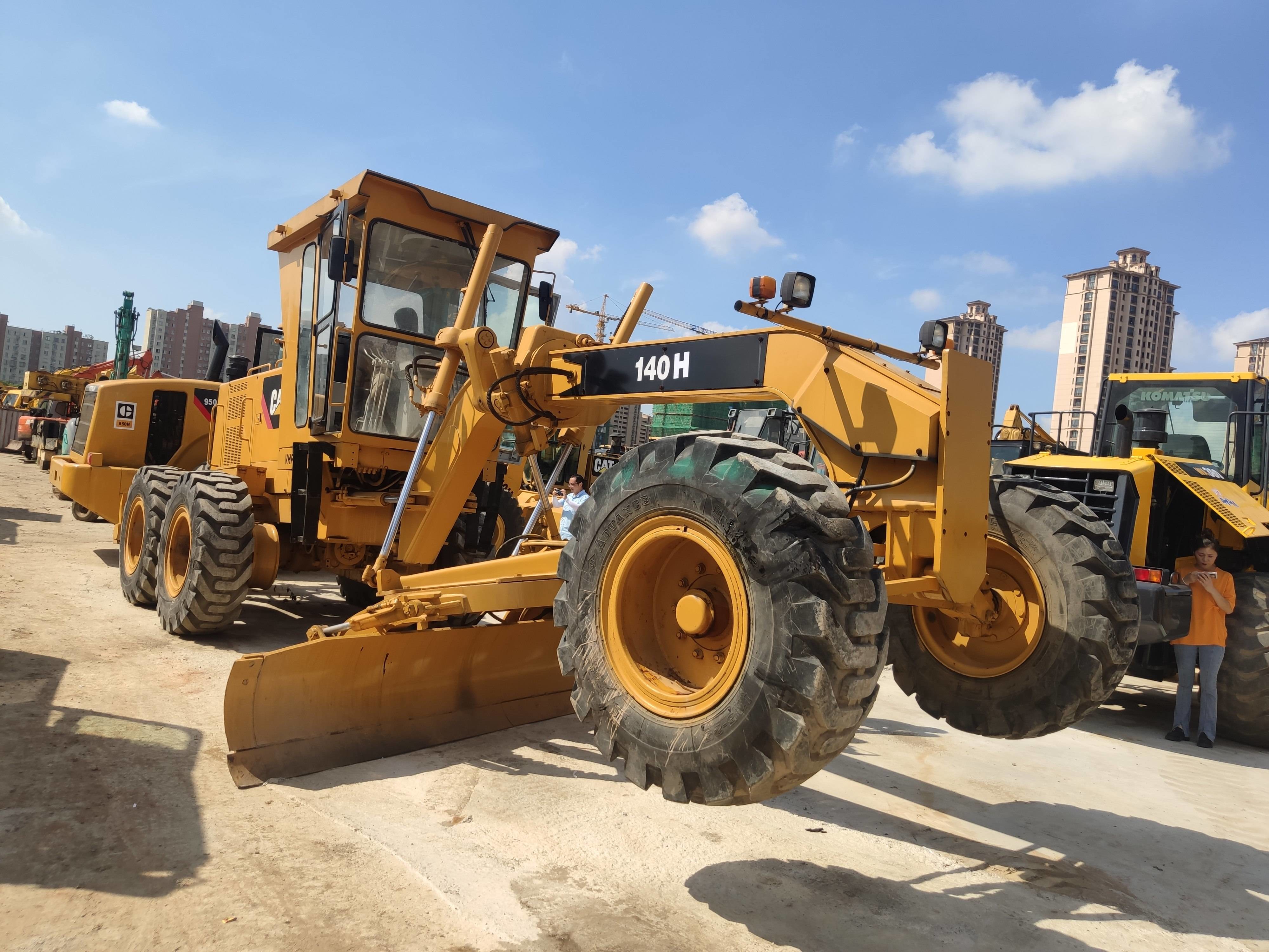 Caterpillar 140H Used Motor Grader CAT 140 Construction Machinery