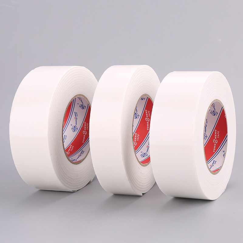 PE Self Adhesive Double Sided Foam Tape Strip 24mm 25mm Thick Heat Resistant