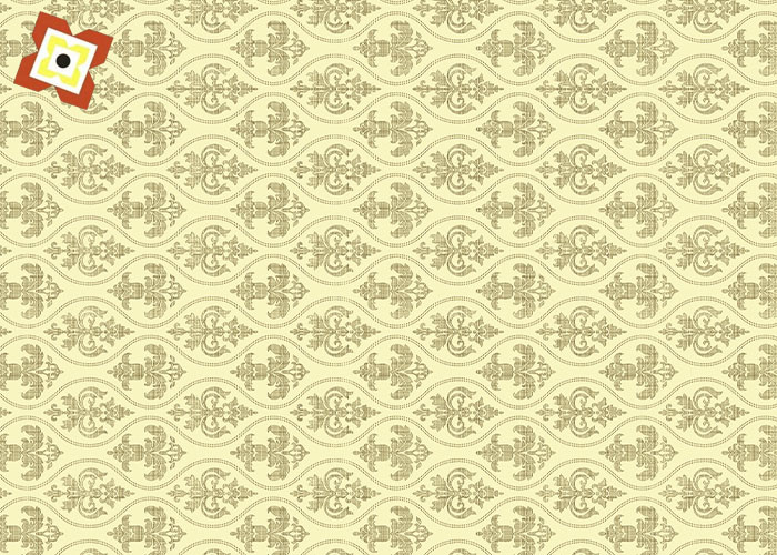 Wrinkle Resistant Mattress Quilting Fabric Knitted Bedding Brushed Huayao Gold Powder Cloth