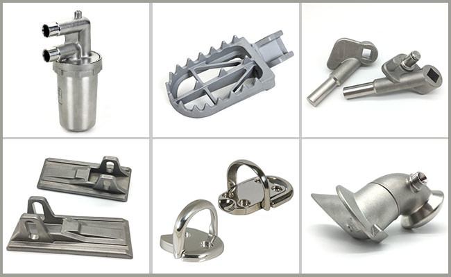 Wear Resistant Steel Castings Pipe Flanges , SS304 Stainless Steel Engine Parts