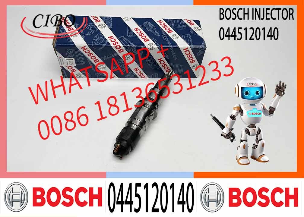 High Performance Fuel Injector 0445120133 Common Rail Injector 0445120133 for Cummins