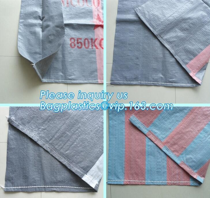 China manufacture high quality free sample recycled printed pp woven bag,beef cattle feed bag BOPP Laminated PP Woven Ba