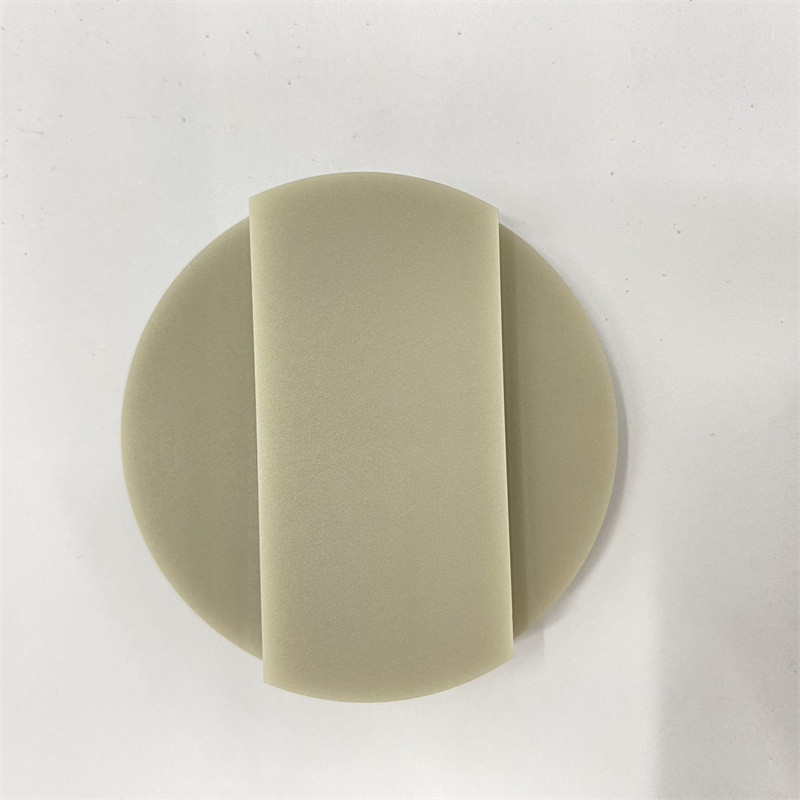 Customized Ceramic Insulation Parts ALN Aluminum Nitride Ceramic Parts