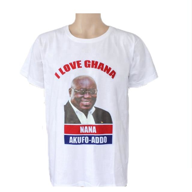 Sublimation Printing Mens Short Sleeve T Shirts for Election Promotion