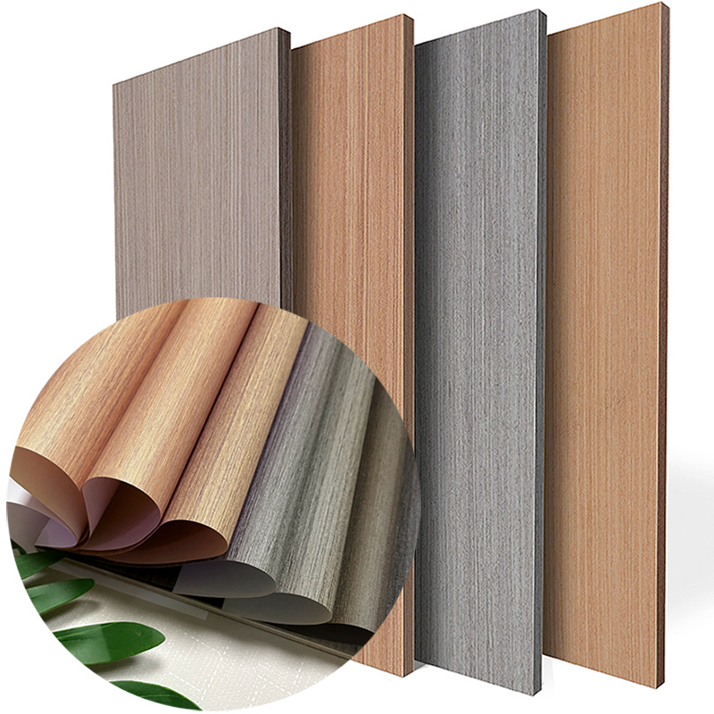 Wood Grain PVC Film Vacuum PVC Lamination Film For Furniture MDF Panel