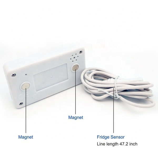 Digital  Freezer Refrigerator Thermometer for Vaccine Cooler Box With USB chargeable