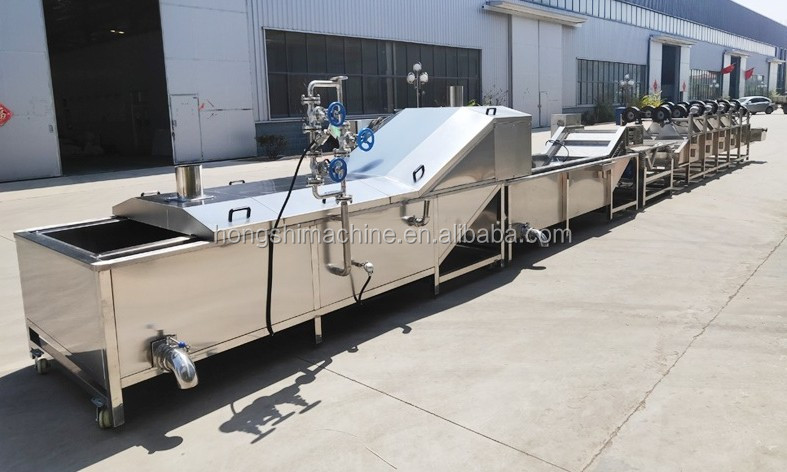 Water Bath Vacuum Plastic Packing Bag Pasteurizer Machine/Canned Food Tunnel Pasteurization Machine