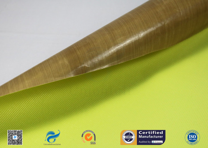 Fireproof PTFE Coated Fiberglass Fabric Adhesive Tapes Heat Insulation