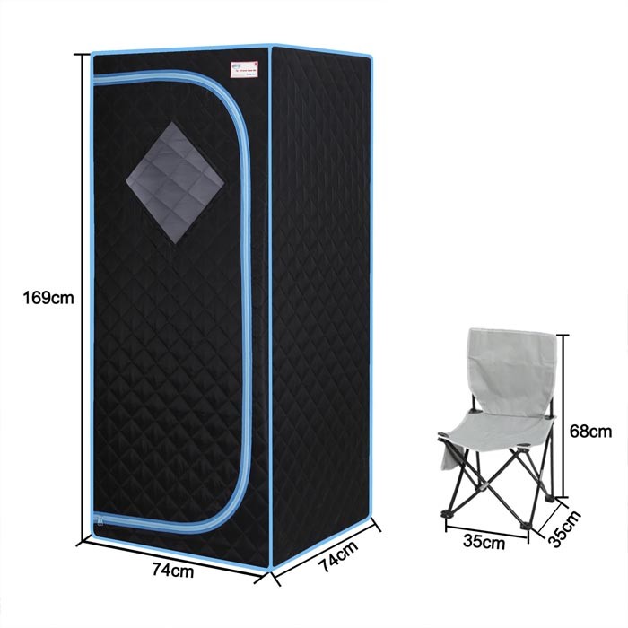 Portable Infrared Sauna Room Foldable SPA Whole Body Steam Sauna Box Room Tent