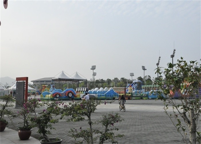 Durable Inflatable Obstacle Course , Inflatable Obstacle Game From China