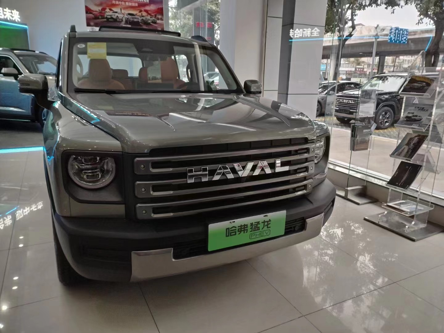 Black Great Wall Haval Raptor Plug In Extended Range Hybrid Off Road SUV