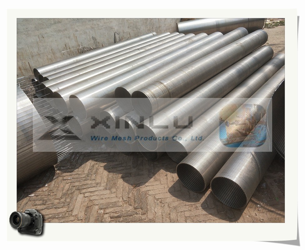 DEWATERING WELL SCREEN / STAINLESS STEEL SCREEN PIPE / JOHNNSON SCREEN TUBE / WEDFE WIRE FILTER SCREEN / FLITER ELEMENT
