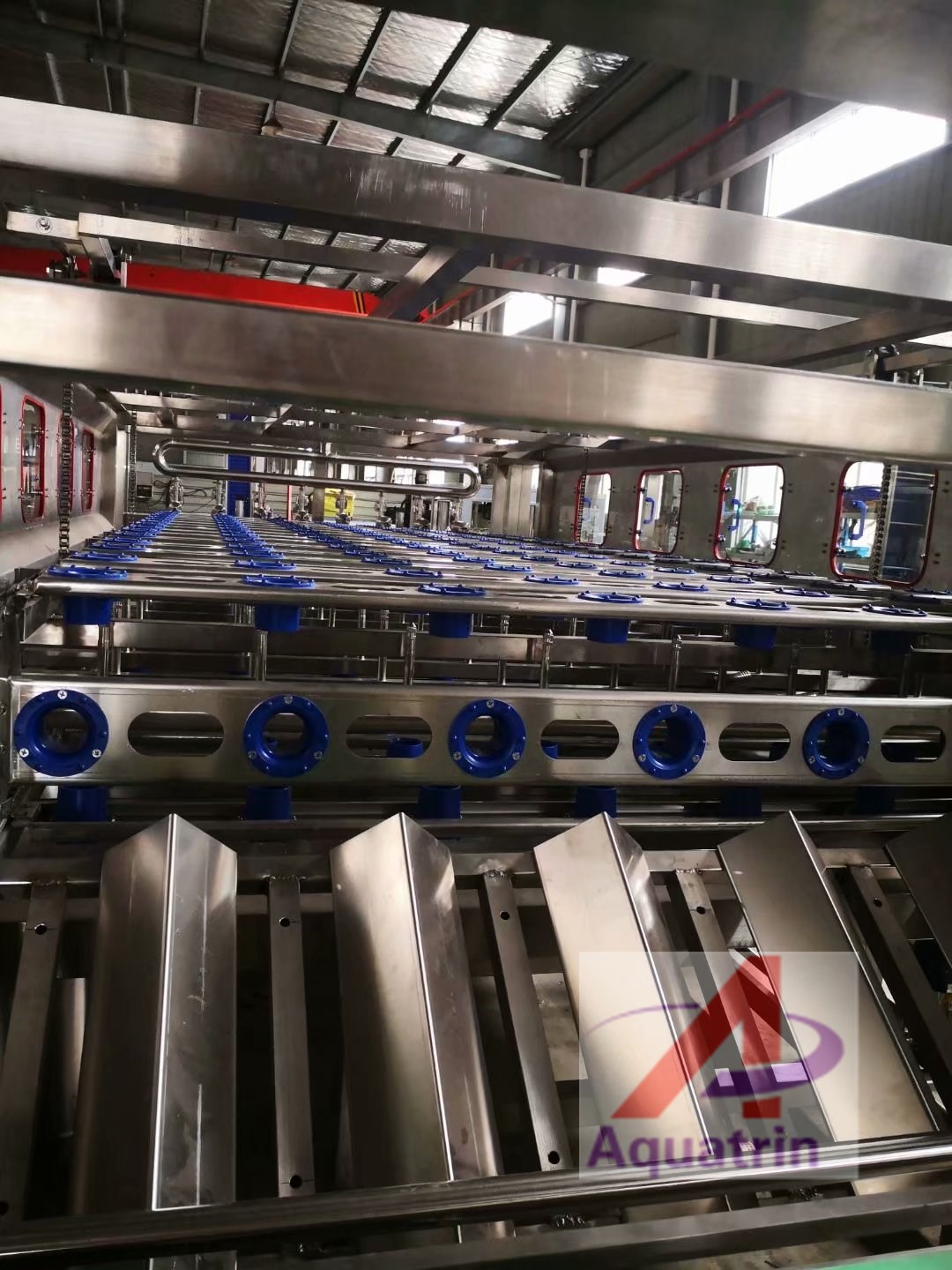 2.2kw 1200 bottles / hour 5 Gallon Water Filling Machine For Barreled Water 0