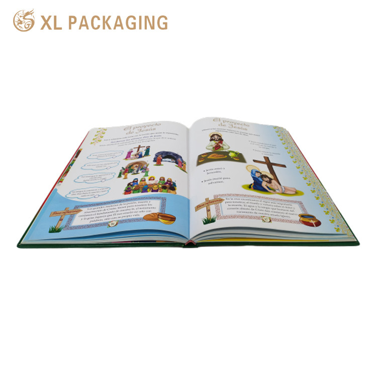 Children Hardcover Art Paper Brochures Paperbacks Board Books CMYK Full Color