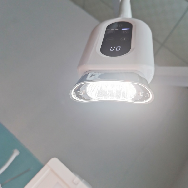 360 Degree Rotation Teeth Whiten Light 3 Color Tooth Whitening Machine With Touch Screen
