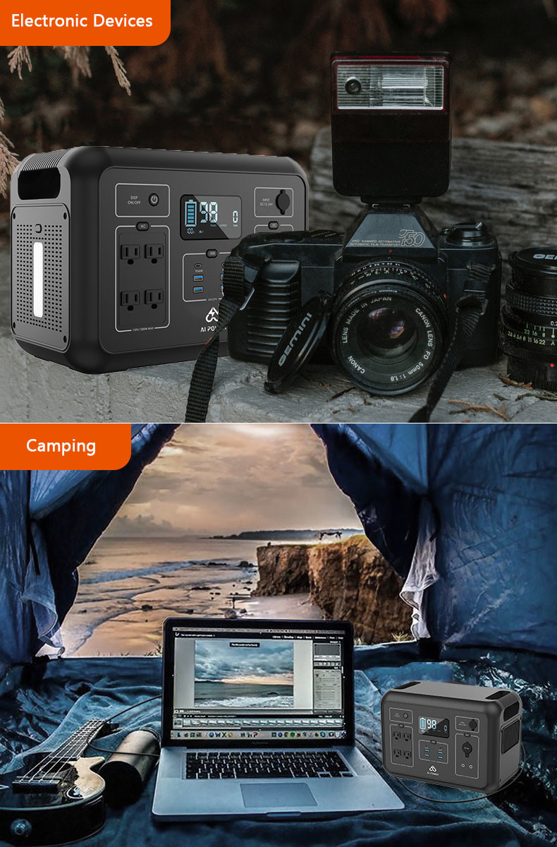 1500W 2000W 3000W Home Portable Solar Generator
