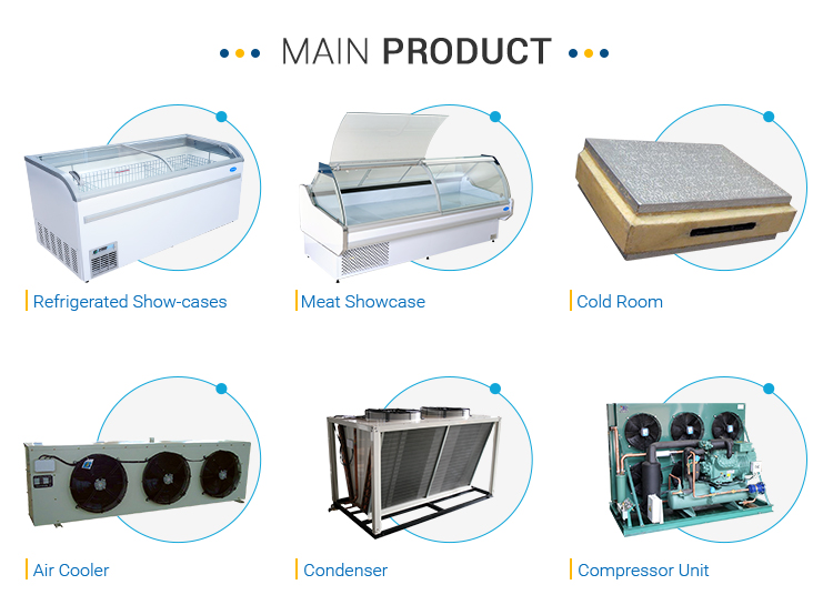 220V/380V Sliding Door Cold Room For Meat / Fish Storage ISO Certificated