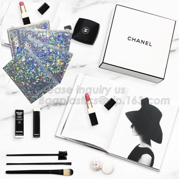 Cosmetic Slider Zip lockkk Bubble Bags Bubble Slide Pouch,Zip lockkk esd bubble bag bubble packaging wrap cosmetic pouch slide