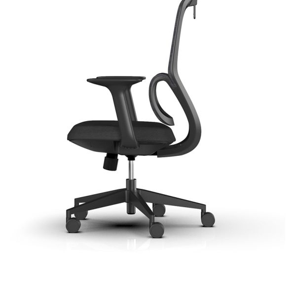 Hight Back Adjustable Ergonomic Office Chair Comfortable Mesh Task Chair With Arms