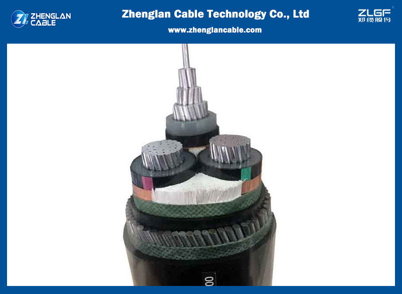 12.7/22(24)KV 3Cx185sqmm Multi XLPE Insulation Cable 12/20(24)KV IEC60502-2