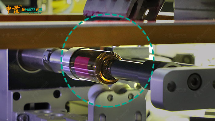 Full Servo 3-color Silk Screen Printing Machine With Vision Camera Orientation For Round Bottle SF-MP310
