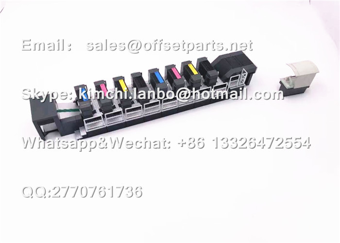 printing machine model 1:500 HD printing machine decoration 8\4\2 color printer 1 pc
