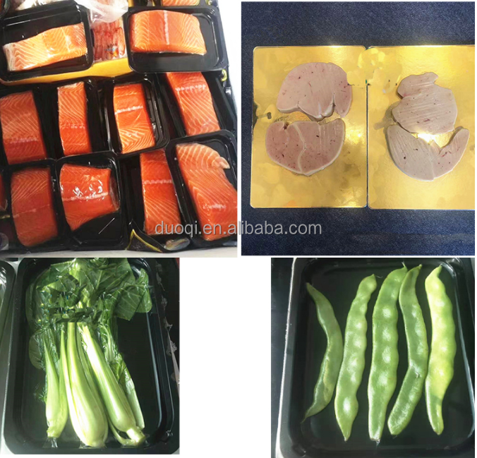 DUOQI-DQ240VCT Tray Vacuum Skin Pack Machine Multifunctional For Beef And Fish