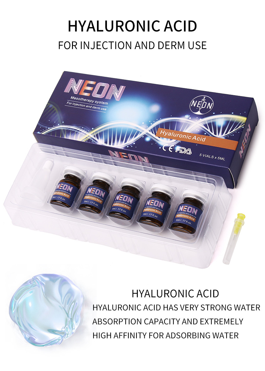 Whitening Meso Therapy Serum Skin Lightening 5ml Hyaluronic Acid Injections Anti Aging