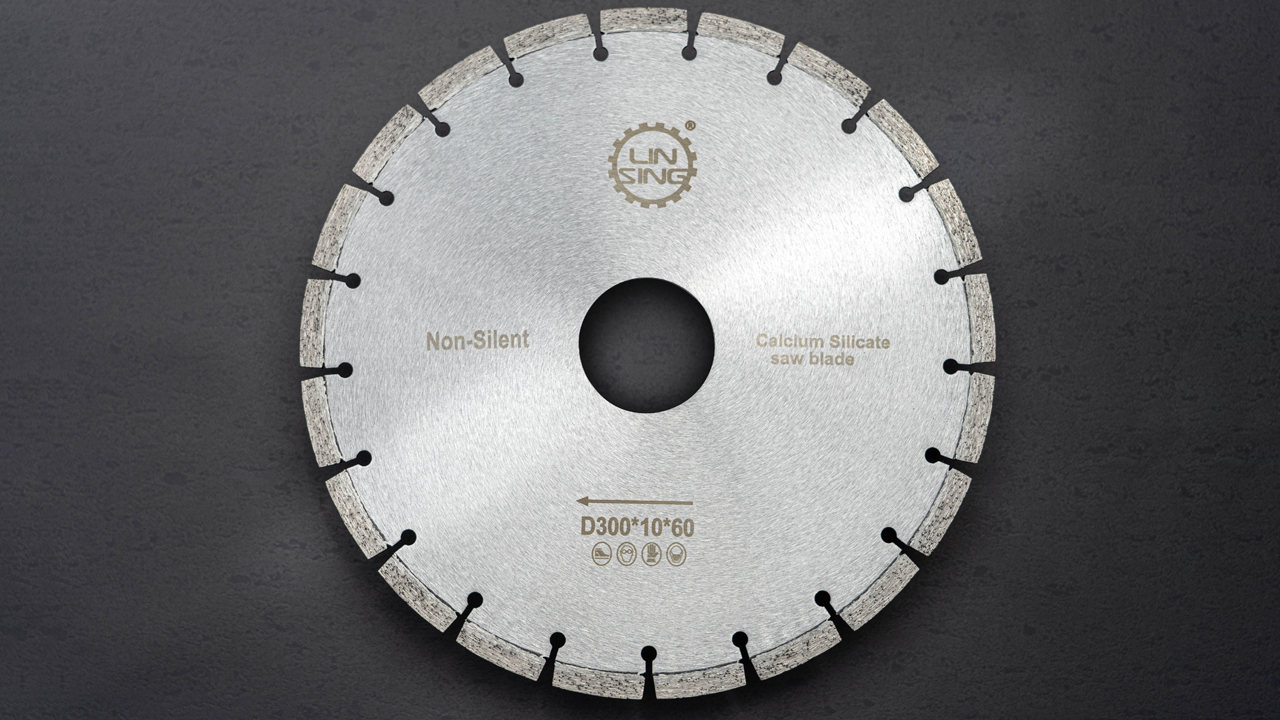 D300mm Sintered Stone Cutting Wheel U Slot Diamond Saw Blade for High Cutting Speed