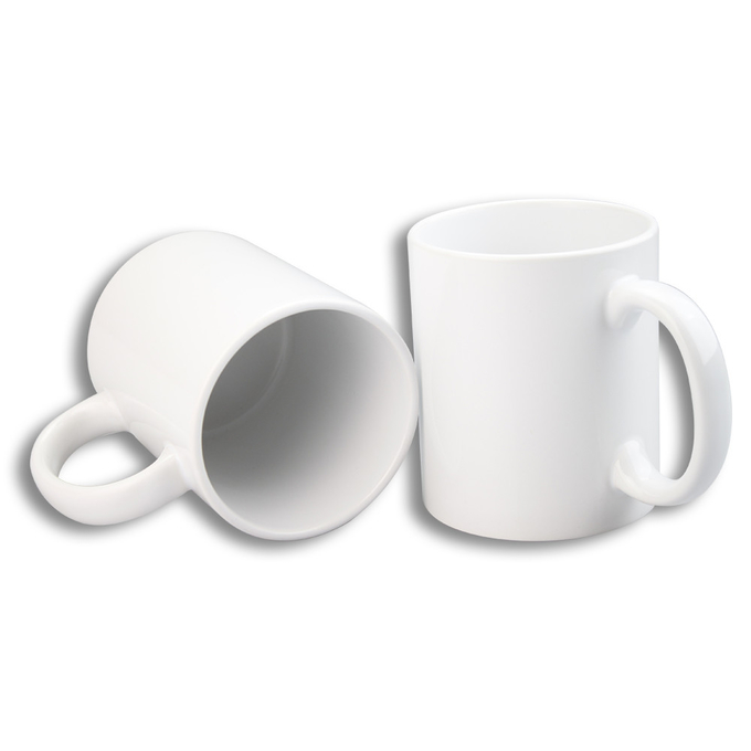 White Ceramic 11oz Sublimation Mug For Sublimation Printing