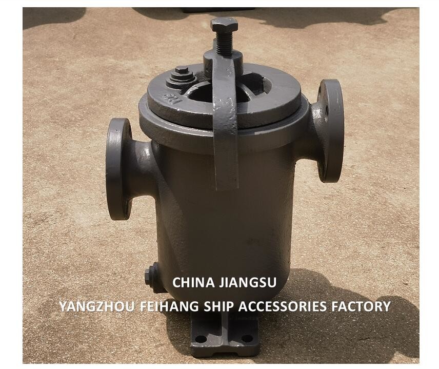 Marine Simplex Fuel Strainer JIS F7209 5K-125A JIS F7209 CAST IRON BODY STAINLESS STEEL FILTER ELEMENT