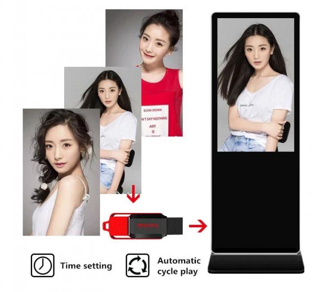 Touchscreen Kiosks Indoor  LCD Signage Advertising For Retail Store 4
